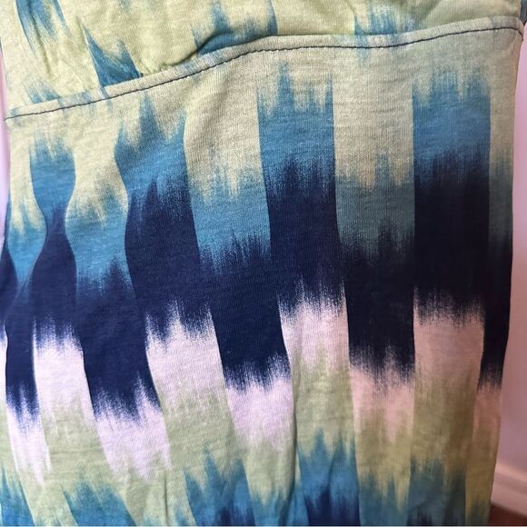 MUDD Y2K Blue and Green Backless Halter Top - Picture 6 of 7